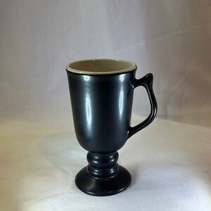 Vintage Hall Footed Pedestal Irish Coffee Mug.